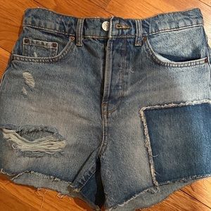 BDG distressed denim shorts